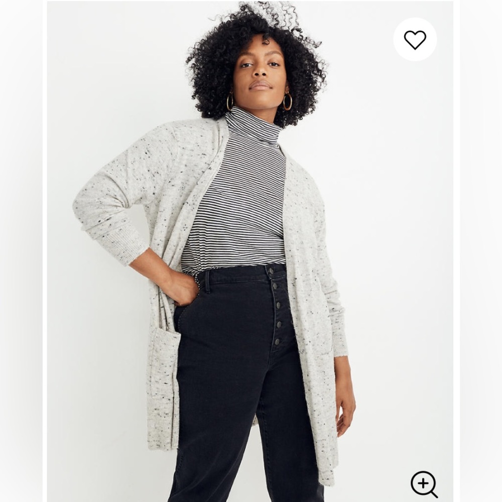 Madewell Donegal Kent open cardigan